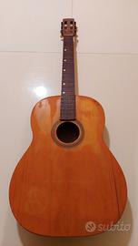 Chitarra acustica da ristrutturare (prezzo trattab
