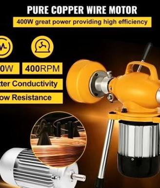 VEVOR HX-75 400 Watt Stura tubi-pulizia tubi prof.