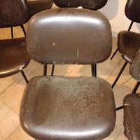 SET SEDIE VINTAGE  UFFICIO 