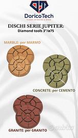 DISCHI PER LA LUCIDATURA E LA LEVIGATURA DI PAVIM.