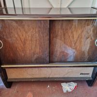 mobile radio giradischi vintage cabinet 