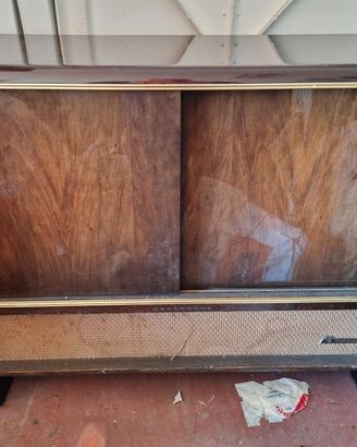 mobile radio giradischi vintage cabinet 