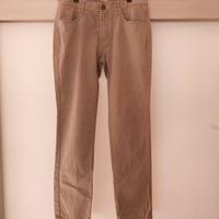 Pantaloni Piazza Italia marrone-grigio