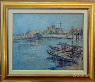 EMILIO COMBA (Torino, Piemonte,1924 ) “ VENEZIA "