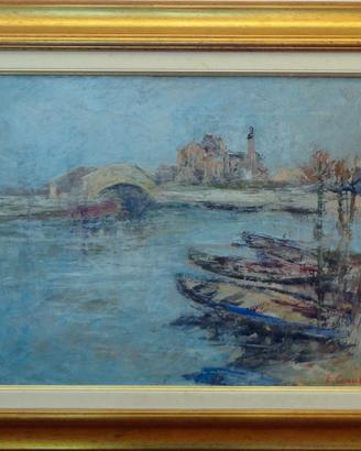 EMILIO COMBA (Torino, Piemonte,1924 ) “ VENEZIA "