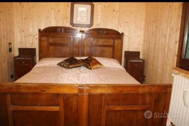 camera da letto restaurata stile salentino