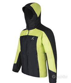 Montura trident 2.0 jacket nero verde lime

