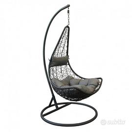 Dondolo pensile modello Ponza grigio o nero