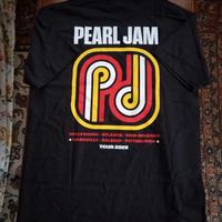 Pearl Jam Tour 2025 Stripe Shirt Taglia M Nuova Ma