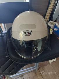 Casco Tytan road bianco tagliaS