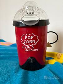 Macchina per popcorn con secchiello