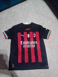 maglia Milan  per bambini 10 anni 