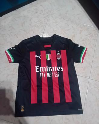 maglia Milan  per bambini 10 anni 