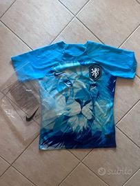 Maglia Olanda Nike Azzurro Leone - Taglia S