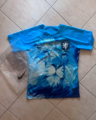 Maglia Olanda Nike Azzurro Leone - Taglia S