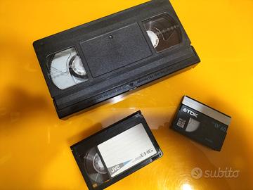 passaggio analogici digitale Vhs miniDV Hi8 