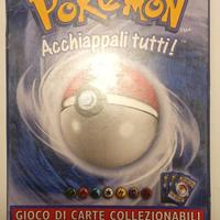 Carte Pokemon set base introduttivo 1999