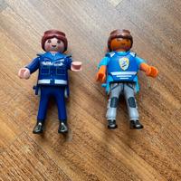lego - playmobil - poliziotti - action figure