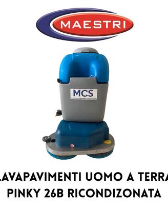 Lavapavimenti pinky 26 uomo a terra