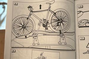 Porta bicicletta per auto