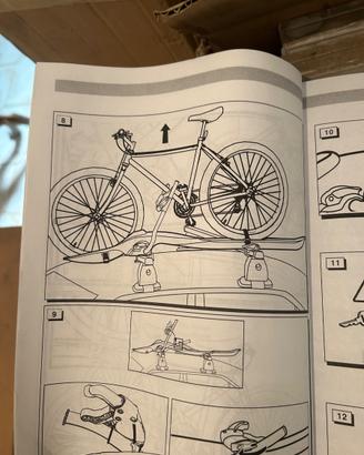 Porta bicicletta per auto