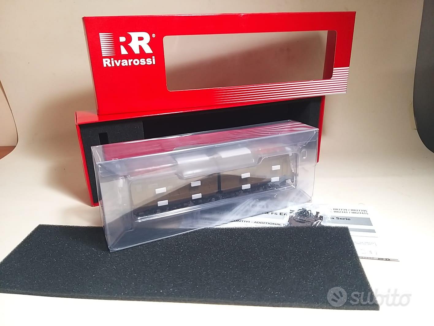 RIVAROSSI HR2739 E646 033 Castano/Isabella, Pantographes 42U, Rapport Court, FS 5055286654688