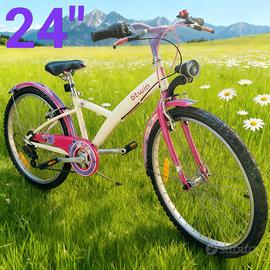 Citybike bicicletta bambina ragazza Btwin 24"