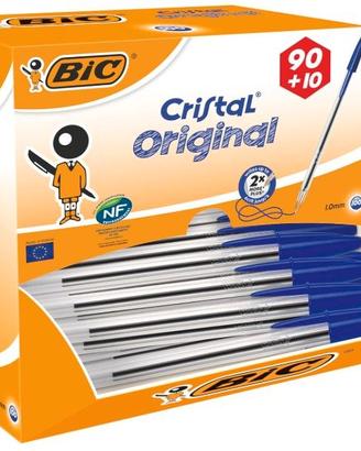 Penne Blu a Sfera, Cristal Original, Punta Media 