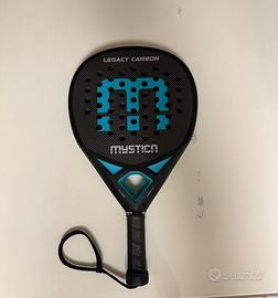 Pala da Padel Mystica Legacy Carbon Hybrid Blue