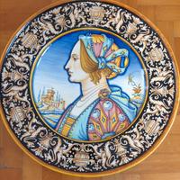 Piatto Deruta ceramics