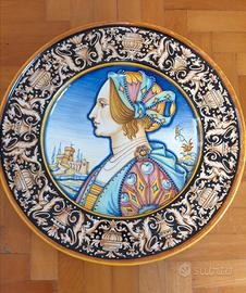 Piatto Deruta ceramics