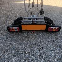 Portabici per gancio traino