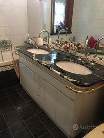 Mobile bagno doppio lavello