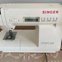 Macchina da cucire Singer Rumina 3450(+mobiletto)