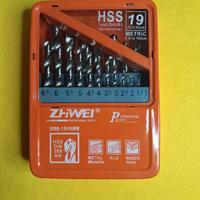 Set punte metallo HSS 19 pz.