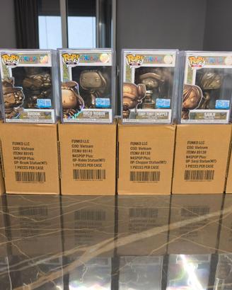 Lotto Funko Pop Bronzo One piece