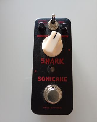 Pedale distorsore Sonicake Shark per chitarra 