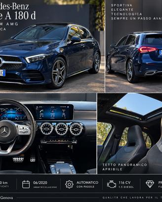 Mercedes A 180 d Premium AMG – Automatica – 43.000