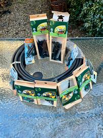 Kit irrigazione tubo forato mt 25 + accessori
