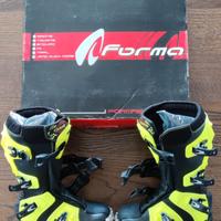 Forma Cougar Motocross Stivali bambini taglia 34