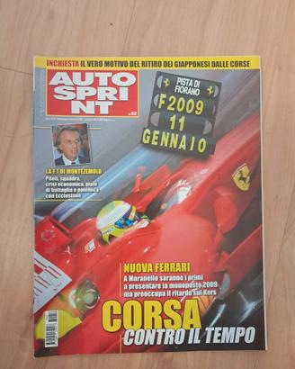 Autosprint 2008 Montezemolo ritiro dei giapponesi