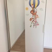 Armadio  2 ante scorrevoli connspecchio