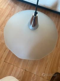 Splendido lampadario Murano della zonca a fiore