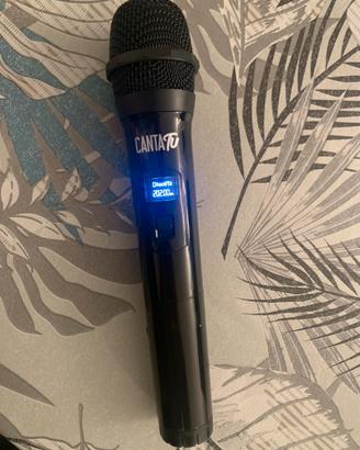 Microfono per Canta tu 2022