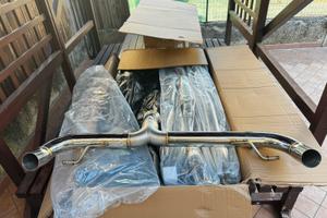 scarico completo + downpipe + aspirazione A45