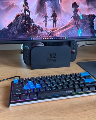 TASTIERA GAMING DUCKY ON 2 MINI RGB