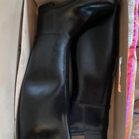 Equitazione, stivali in gomma