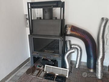 Caminetto a legna palazzetti