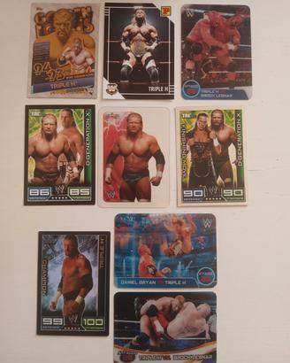 Lotto Card Wrestling Triple H WWE 