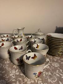 Servizio da caffè porcellana Limoges 24pz rari